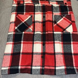 Plaid skirt
